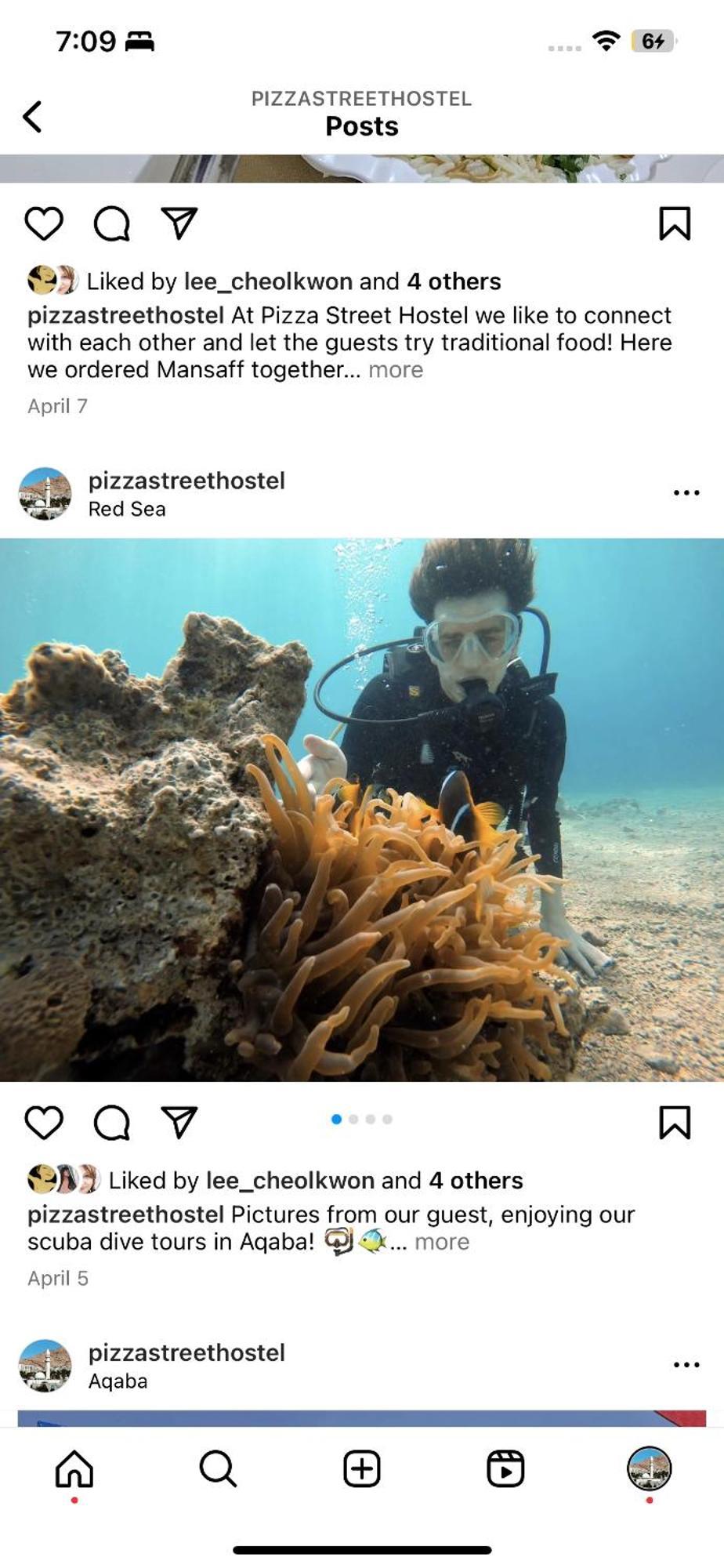 Pizza Street Hostel Акаба Экстерьер фото