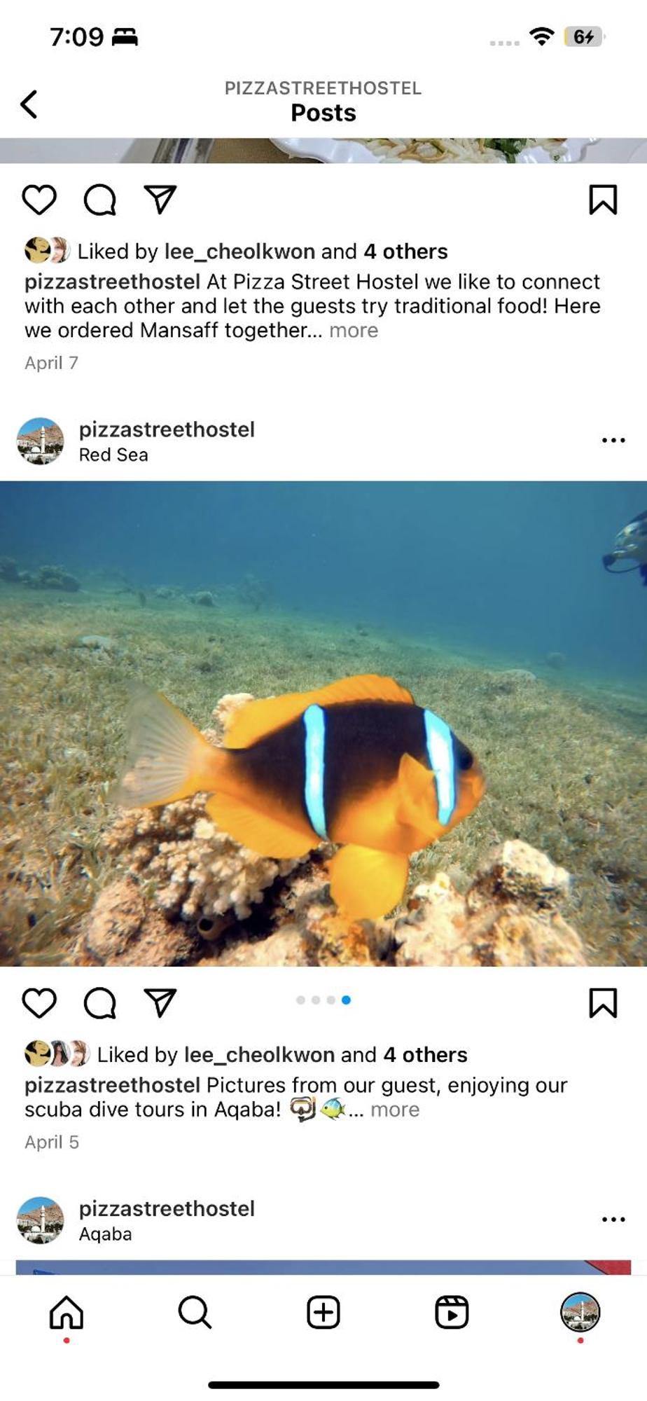 Pizza Street Hostel Акаба Экстерьер фото